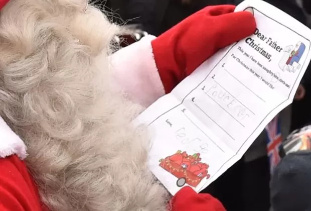 Carta del príncipe George a Papá Noel