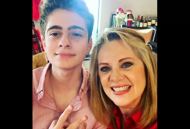 Érika Buenfil y la foto junto a su hijo Nicolás que genera reacciones en redes