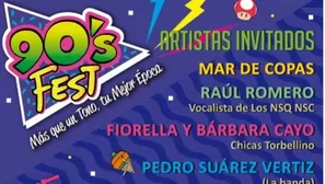 El 90’s Fest se llevará a cabo este 18 de noviembre en el Green Arena 