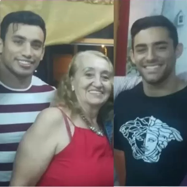 Doña Rosa María y sus nietos Said y Austin Palao / Foto: América Espectáculos Doña Rosa María y sus nietos Said y Austin Palao / Foto: América Espectáculos