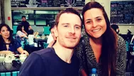 Actor Michael Fassbender estuvo por Lima