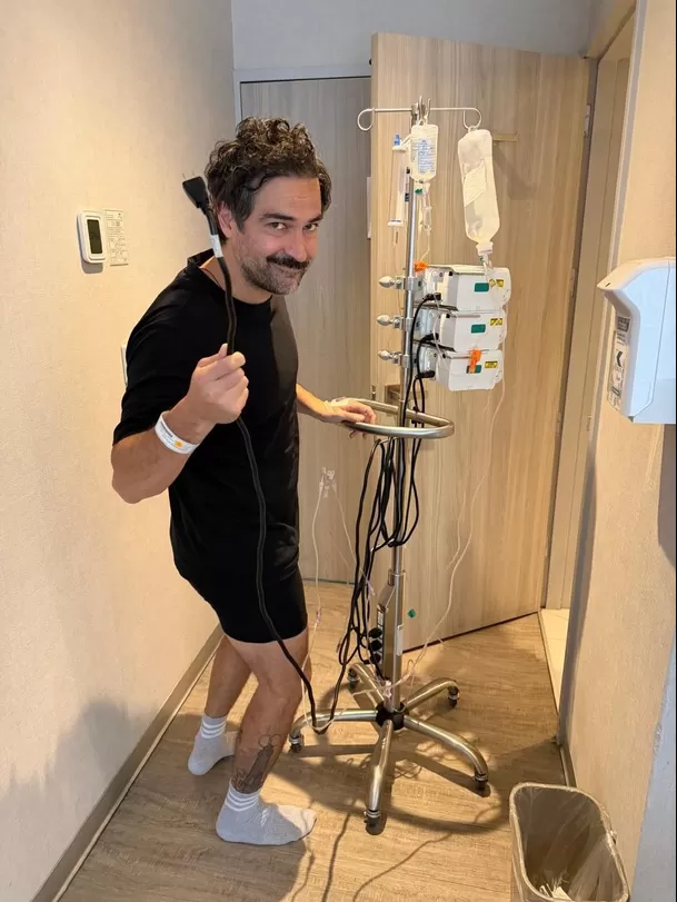 Actor de ‘Rebelde’ fue operado por tercera vez y anunció que se alejará de las redes/Ig:@ponchohd Actor de ‘Rebelde’ fue operado por tercera vez y anunció que se alejará de las redes/Ig:@ponchohd