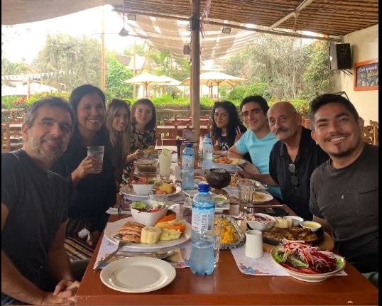 Parte del elenco de 'Al Fondo Hay Sitio' se reunió en un receso para celebrar el cumpleaños de Nidia Bermejo/Foto: Instagram
