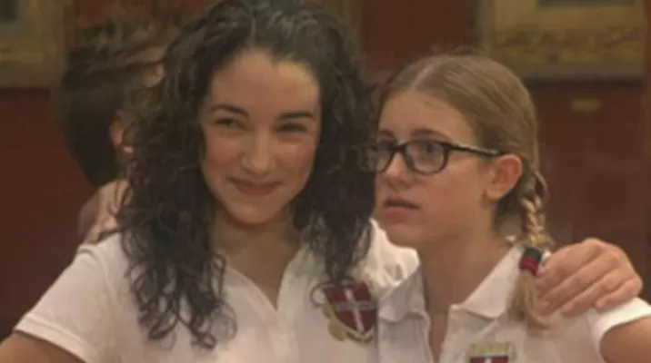 Thelma Fardín y Laura Esquivel (Foto: Captura) Thelma Fardín y Laura Esquivel (Foto: Captura)