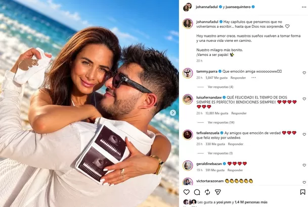 Actriz Johanna Fadul de ‘Sin senos sí hay paraíso’ anuncia embarazo 11 años después de triste pérdida / IG: @johannafadul Actriz Johanna Fadul de ‘Sin senos sí hay paraíso’ anuncia embarazo 11 años después de triste pérdida / IG: @johannafadul