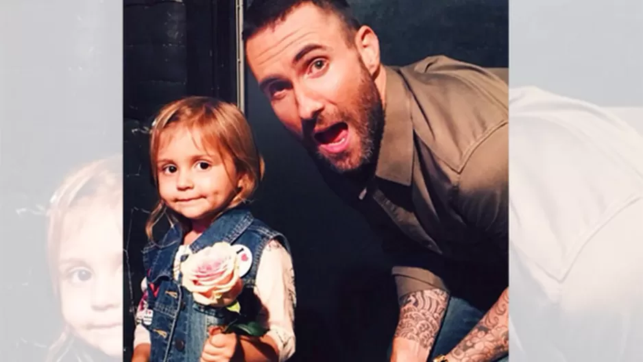 La modelo Behati Prinsloo compartió la foto de Adam Levine y su hija