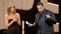 El emotivo reencuentro entre Jennifer Aniston y Adam Sandler en los People’s Choice Awards 2024 /Foto: People/Video: Instagram