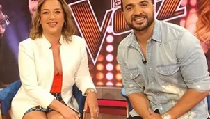 Adamari López y Luis Fonsi se encontraron en programa y esto pasó. Foto y video: Un nuevo día / Instagram