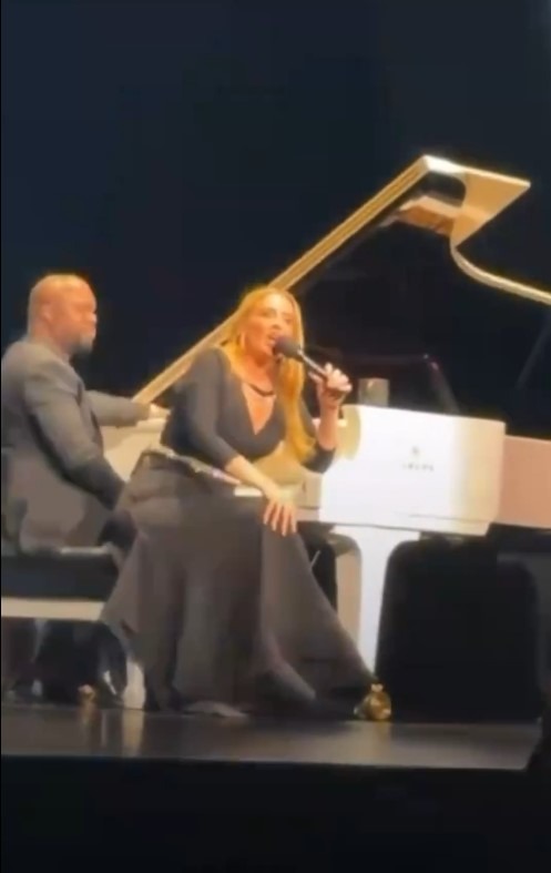 Adele interrumpió su concierto para dirigirse cintra un seguidor que mostró su postura contra la comunidad LTBIQ+/Foto: Instagram