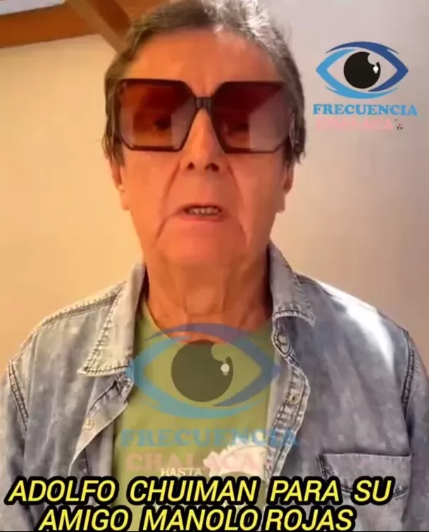 Adolfo Chuiman dedicó un sentido mensaje a Manolo Rojas y recordó su amistad de años en televisión y giras. Video: TikTok