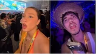 Adriana Campos Salazar y Thiago Vernal reaccionan al “Chile” de Bad Bunny en Perú