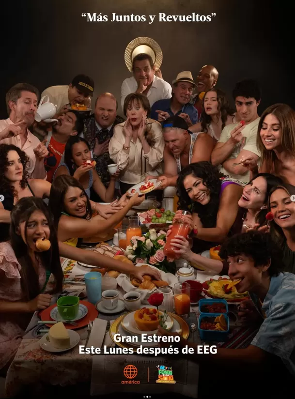 El próximo lunes 16 de marzo a las 9:00 p.m. se estrenará de la decimotercera temporada de 'Al fondo hay sitio'. Foto: Instagram