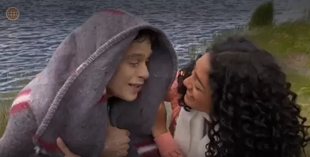 Cristóbal 'congelado' tras superar prueba | Imagen: Al Fondo Hay Sitio