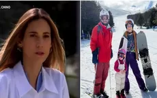 AFHS: María Grazia Gamarra y su familia disfrutan de la nieve en inolvidable viaje  - Noticias de gamarra