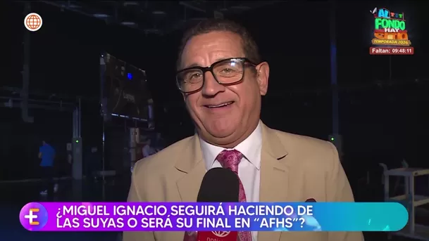 Sergio Galliani habló del destino de Miguel Ignacio en AFHS tras atentado y en el estreno de la temporada 13. Foto: América TV Sergio Galliani habló del destino de Miguel Ignacio en AFHS tras atentado y en el estreno de la temporada 13. Foto: América TV