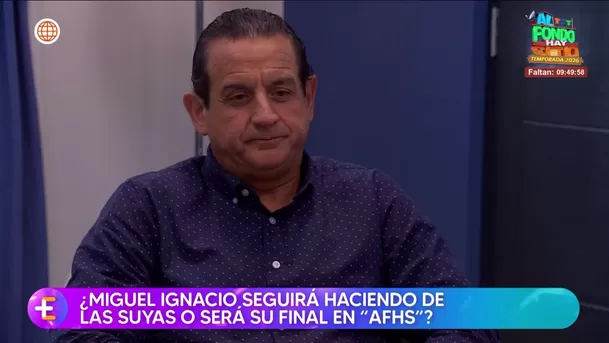 Sergio Galliani habló del destino de Miguel Ignacio en AFHS tras atentado y en el estreno de la temporada 13. Foto: América TV Sergio Galliani habló del destino de Miguel Ignacio en AFHS tras atentado y en el estreno de la temporada 13. Foto: América TV