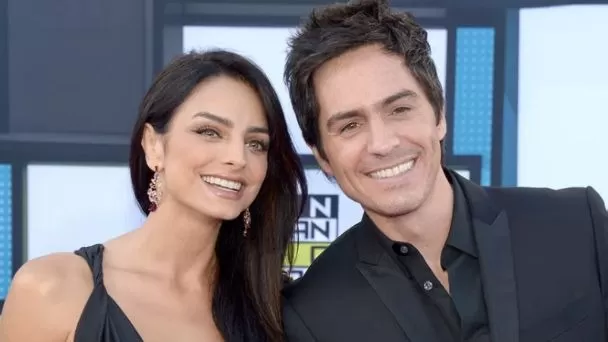 Mauricio Ochmann y  Aislinn Derbez. Fuente: AFP