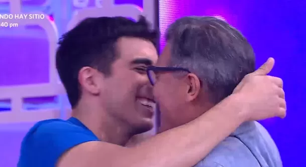 Jorge y Fernando Guerra se protagonizaron un emotivo encuentro en 'Mande Quien Mande'/ Foto:  'Mande Quien Mande'