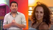 Erika Villalobos fue ampayada con su nueva pareja / América TV