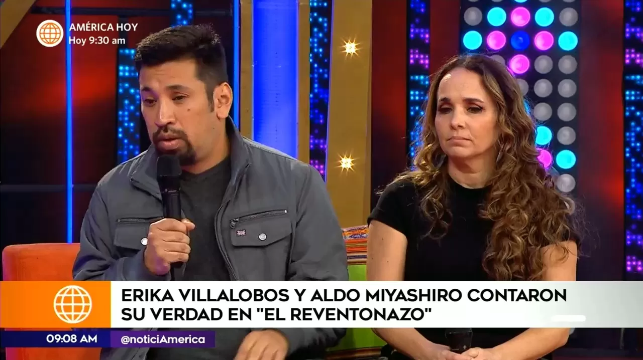 Entrevista de Aldo Miyashiro y Erika Villalobos / El Reventonazo