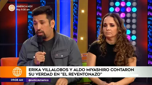 Entrevista de Aldo Miyashiro y Erika Villalobos / El Reventonazo