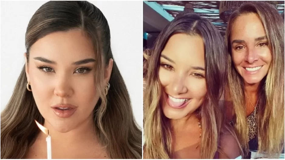 Ale Fuller y la foto de niña que nadie había visto junto a su mamá. Fuente: Instagram