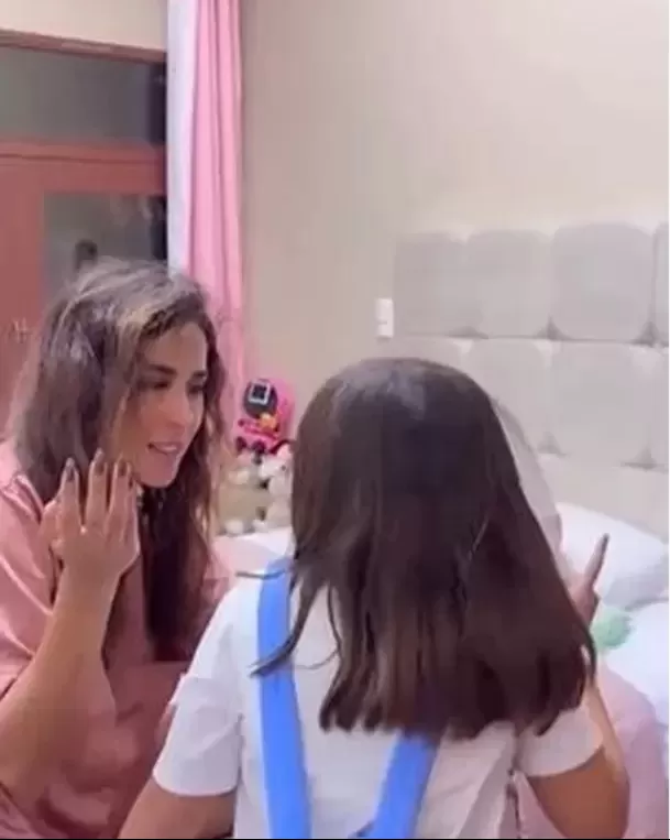 Melissa Paredes evidenció su molestia porque Rodrigo Cuba le cortó el cabello a su hija / Instagram Melissa Paredes evidenció su molestia porque Rodrigo Cuba le cortó el cabello a su hija / Instagram