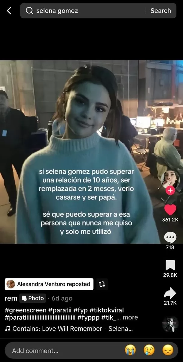 Ale Venturo compartió video de Selena Gómez ¿Cómo indirecta a Rodrigo Cuba? / Ric La Torre Ale Venturo compartió video de Selena Gómez ¿Cómo indirecta a Rodrigo Cuba? / Ric La Torre