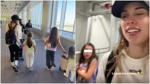 Ale Venturo se fue de viaje con la hija de Melissa Paredes / Instagram