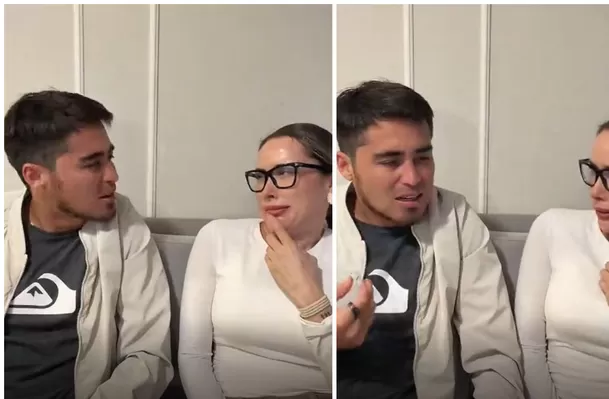 Ale Venturo y Rodrigo Cuba parodiaron pelea de Pamela López y Paul Michael / TikTok: @alexandraventuro Ale Venturo y Rodrigo Cuba parodiaron pelea de Pamela López y Paul Michael / TikTok: @alexandraventuro