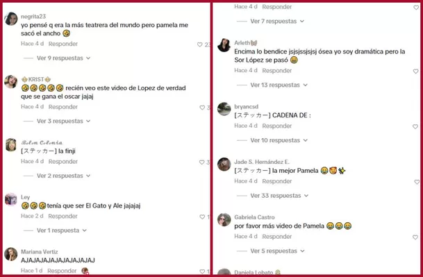 Los usuarios de TikTok no tardaron en reaccionar a la parodia de Ale Venturo y Rodrigo Cuba / TikTok: @alexandraventuro Los usuarios de TikTok no tardaron en reaccionar a la parodia de Ale Venturo y Rodrigo Cuba / TikTok: @alexandraventuro