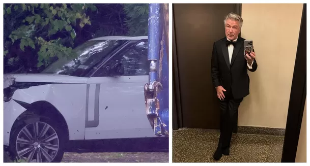 El actor Alec Baldwin sufrió un accidente vehicular en compañía de su hermano, Stephen Baldwin / Instagram