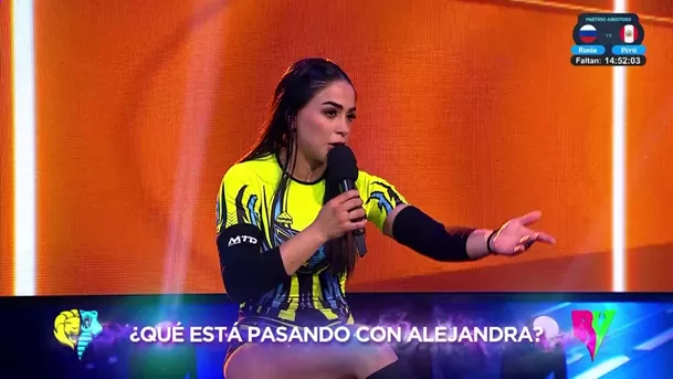 Onelia Molina apoyó a Alejandra Baigorria al verla llorar en EEG / AméricaTV Onelia Molina apoyó a Alejandra Baigorria al verla llorar en EEG / AméricaTV