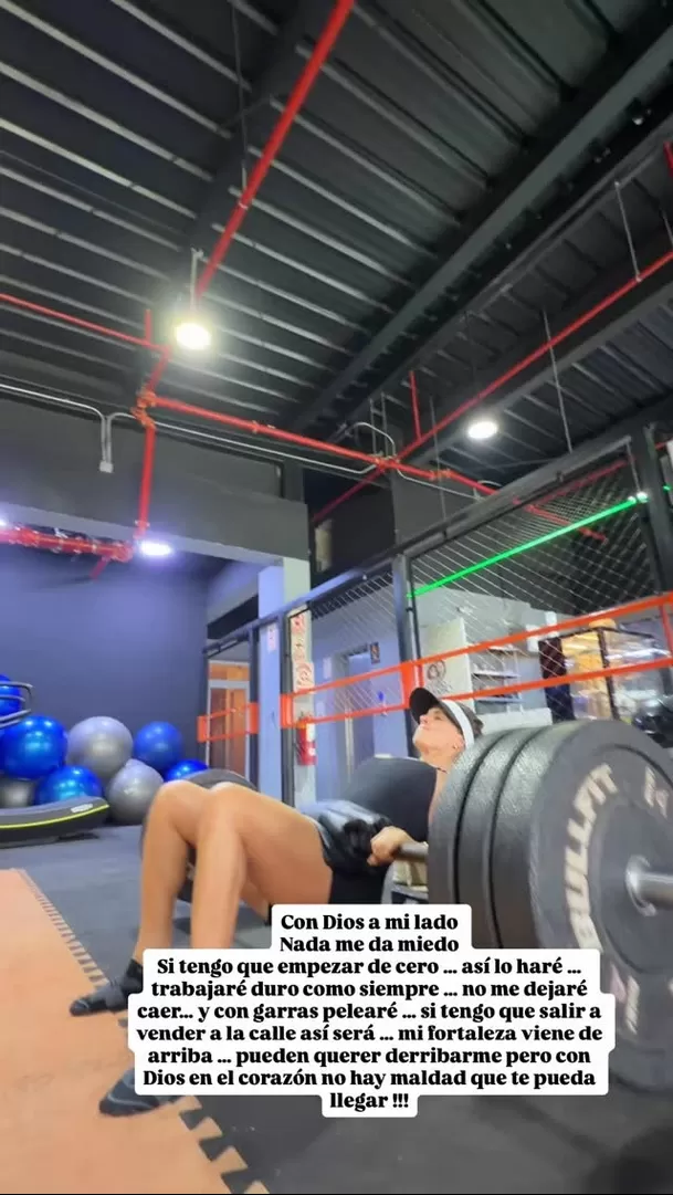 La empresaria hizo frente a los cuestionamientos a su relación con Said Palao tras un duro encuentro con la prensa. Foto: Instagram