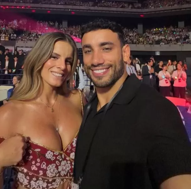 Alejandra Baigorria recibió un romántico mensaje de Said Palao luego de su reconocimiento durante la premiación. Foto: IG @alejandrabaigorria Alejandra Baigorria recibió un romántico mensaje de Said Palao luego de su reconocimiento durante la premiación. Foto: IG @alejandrabaigorria