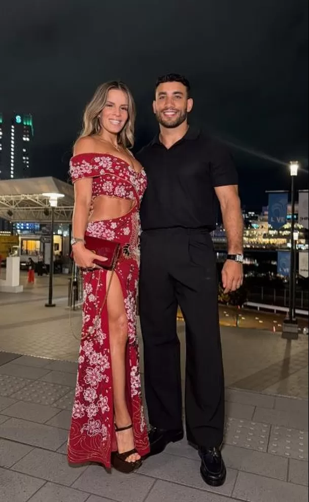 Alejandra Baigorria recibió un romántico mensaje de Said Palao luego de su reconocimiento durante la premiación. Foto: IG @alejandrabaigorria Alejandra Baigorria recibió un romántico mensaje de Said Palao luego de su reconocimiento durante la premiación. Foto: IG @alejandrabaigorria