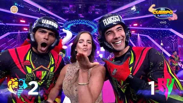 Alejandra Baigorria celebró derrota de Said Palao contra Leandro. Fuente: AméricaTV Alejandra Baigorria celebró derrota de Said Palao contra Leandro. Fuente: AméricaTV