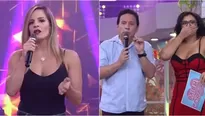 La rubia est&aacute; m&aacute;s feliz que nunca con Arturo Caballero (Foto: Composici&oacute;n - Am&eacute;rica TV)