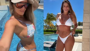 Bikinazo de Alejandra Baigorria desata reacciones por ausencia de Said Palao. Foto: IG @alejandrabaigorria