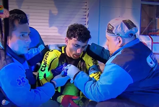 Said Palao sufrió fuerte golpe durante la competencia en EEG / América Televisión