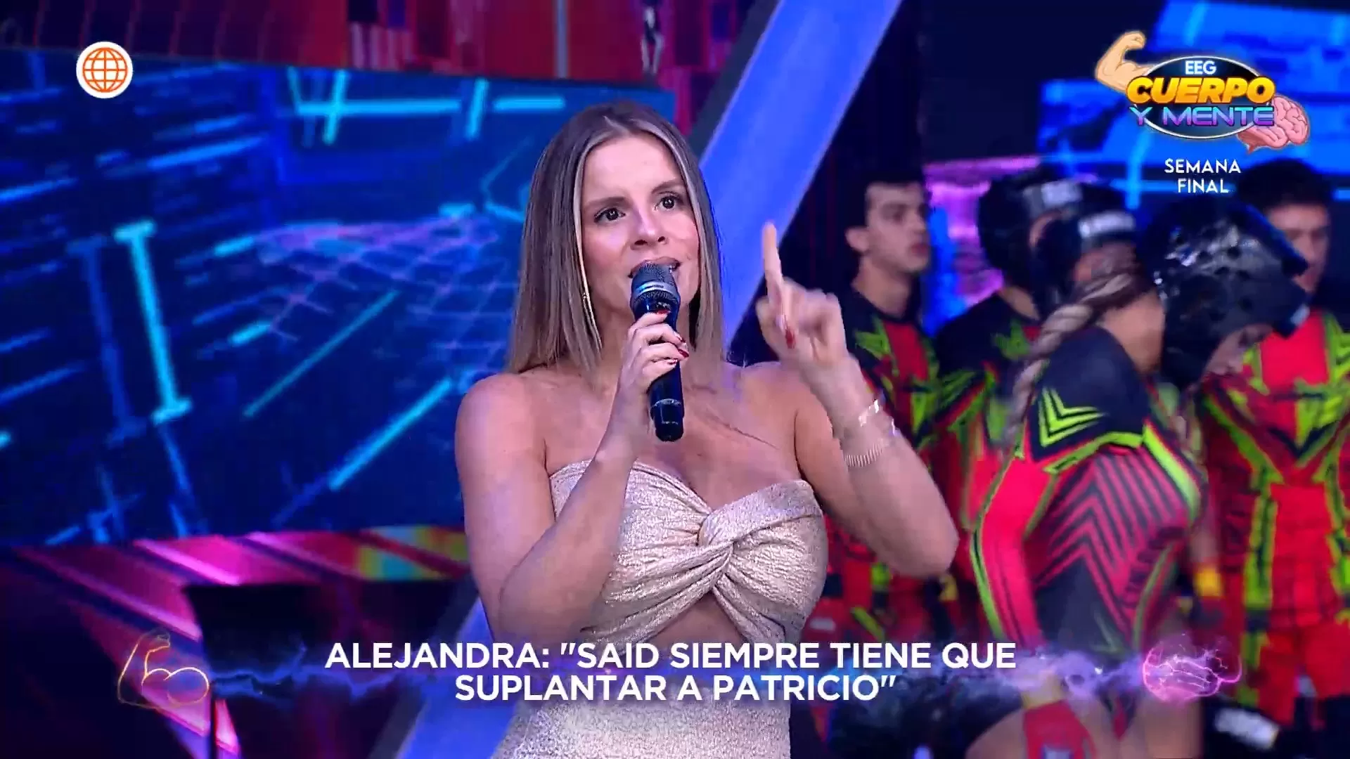 Alejandra Baigorria pidió capitanía de Said Palao. Fuente: AméricaTV