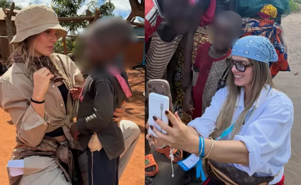 La empresaria peruana volvió a generar comentarios luego de que DW Español utilizara imágenes de su viaje a África en un informe sobre los límites de mostrar a personas vulnerables en redes sociales. El contenido revive cuestionamientos que Baigorria ya había recibido por sus publicaciones durante aquel viaje. Foto: IG @alejandrabaigorria