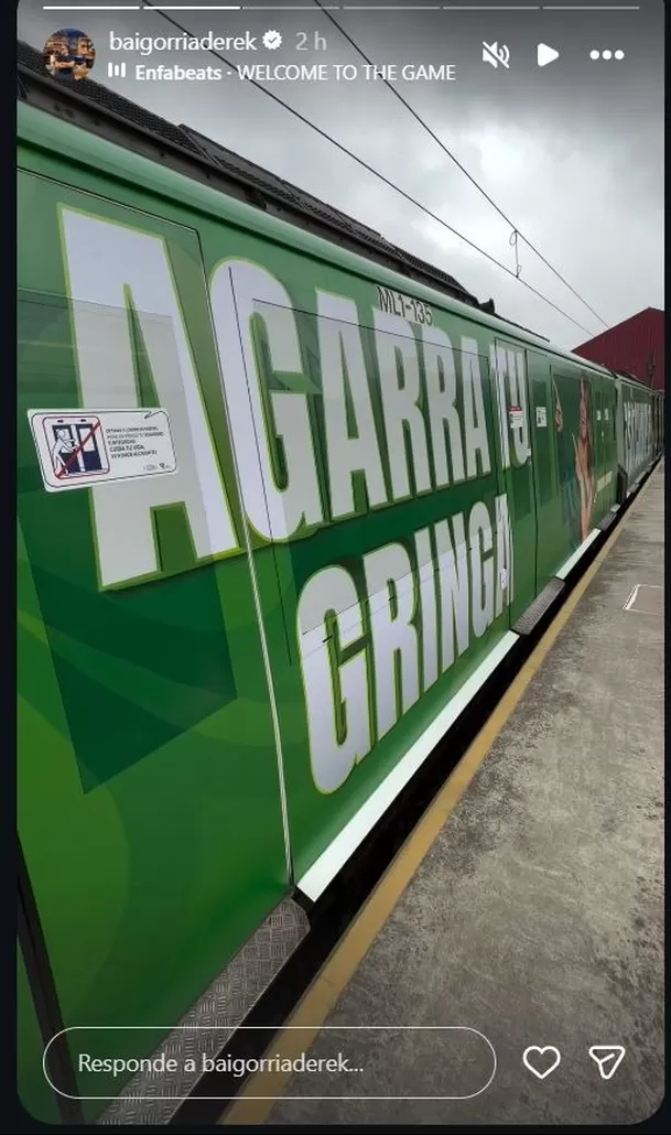 Alejandra Baigorria sorprendió a sus seguidores al mostrar que uno de los vagones de la Línea 1 del Metro de Lima fue completamente intervenido con la imagen de su marca, convirtiéndose en protagonista de una llamativa campaña publicitaria Video: Instagram @alejandrabaigorria Alejandra Baigorria sorprendió a sus seguidores al mostrar que uno de los vagones de la Línea 1 del Metro de Lima fue completamente intervenido con la imagen de su marca, convirtiéndose en protagonista de una llamativa campaña publicitaria Video: Instagram @alejandrabaigorria