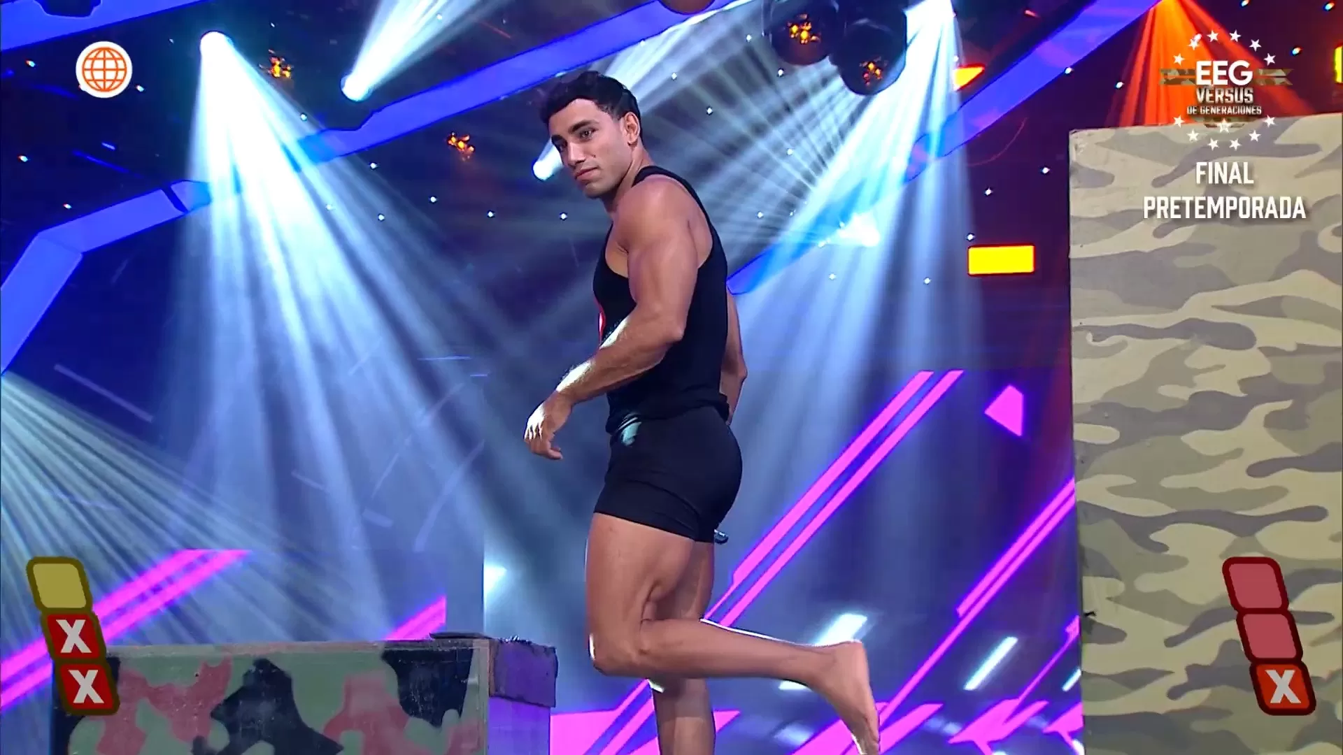 Said Palao en EEG. Foto: América TV Said Palao en EEG. Foto: América TV