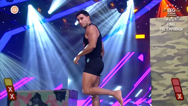 Said Palao en EEG. Foto: América TV Said Palao en EEG. Foto: América TV