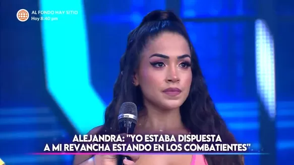 Alejandra Baigorria lanzó fuerte advertencia a Onelia Molina al no cederle su lugar en los Combatientes