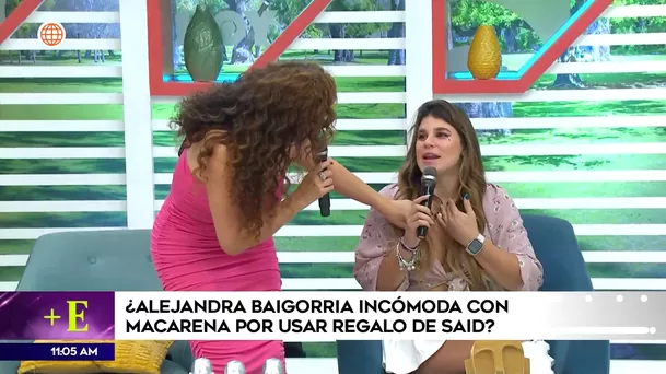 Macarena Vélez sigue usando el regalo que le dio Said Palao cuando eran pareja / América Hoy