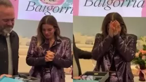 Alejandra Baigorria llora de emoción tras recibir premio en Estados Unidos / Instagram