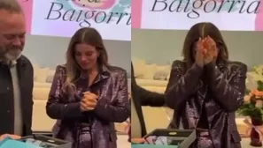 Alejandra Baigorria llora de emoción tras recibir premio en Estados Unidos / Instagram