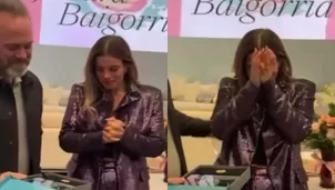 Alejandra Baigorria llora de emoción tras recibir premio en Estados Unidos / Instagram